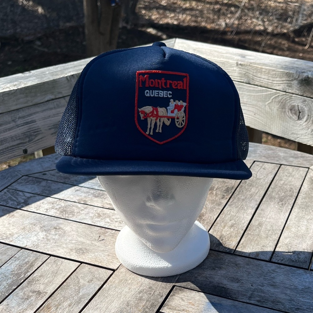 Vintage 80s Trucker Hat Montreal